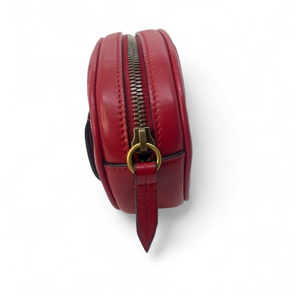 Gucci GG Marmont Matelassé Belt Bag Red - Picture 3 of 9